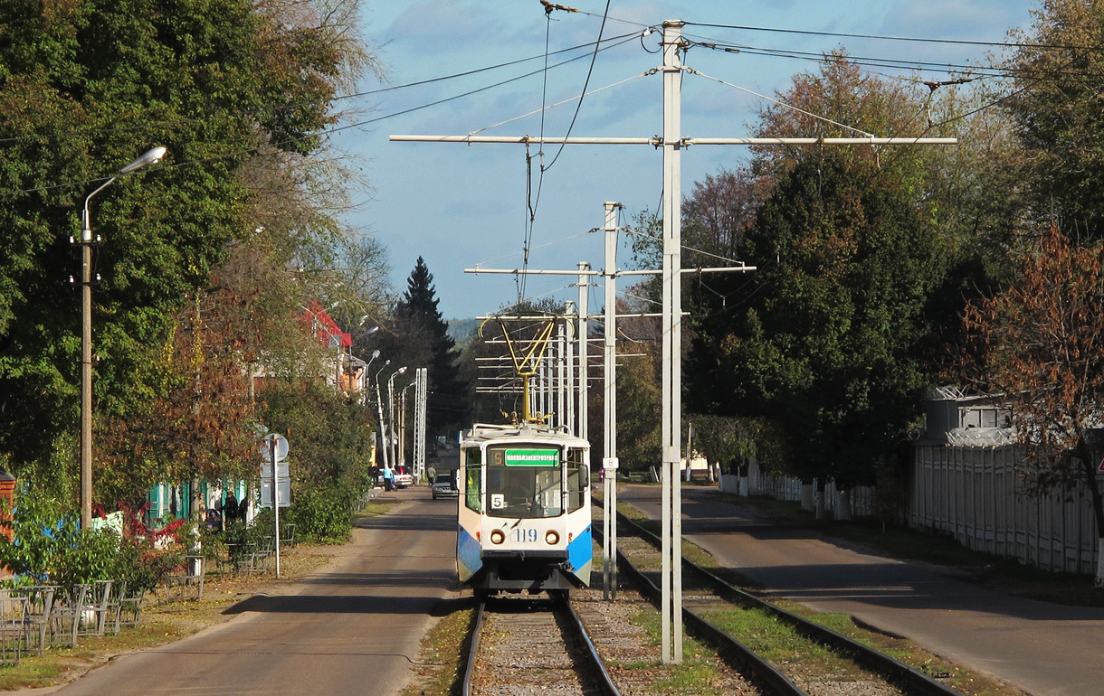 Коломна, 71-608КМ № 119; Коломна — Трамвайные линии
