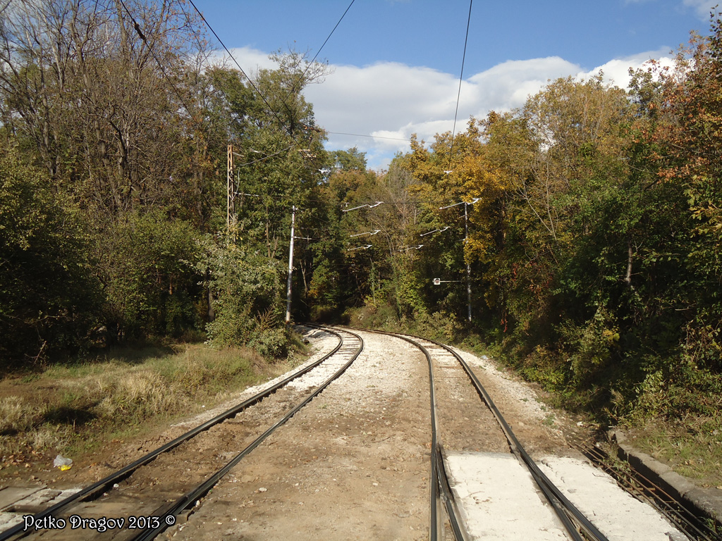 Sofia — Тramway rail tracks and infrastructure