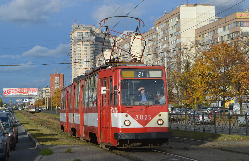 Санкт-Петербург, ЛВС-86К № 3025