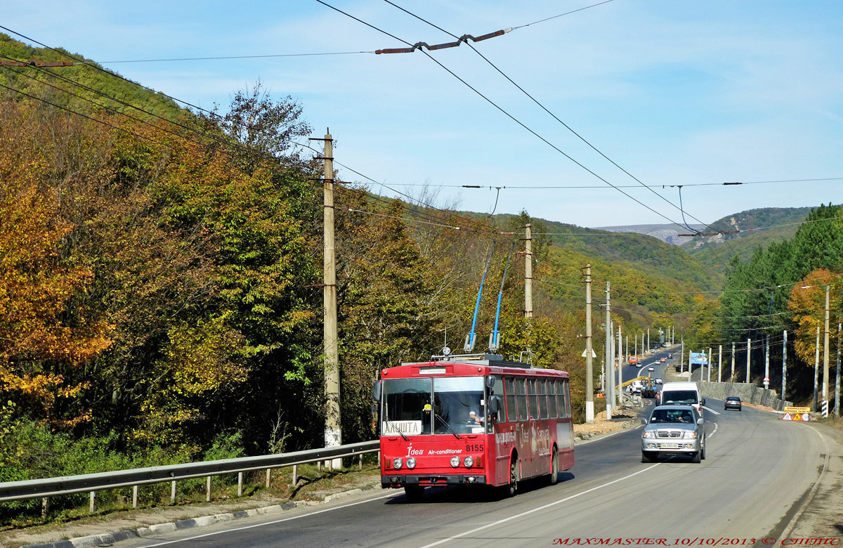 Крымский троллейбус, Škoda 14Tr11/6 № 8155