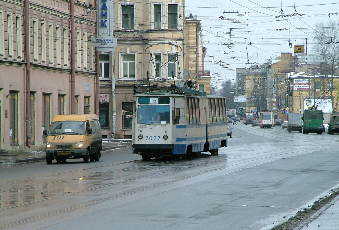 Санкт-Петербург, ЛВС-86К № 7027