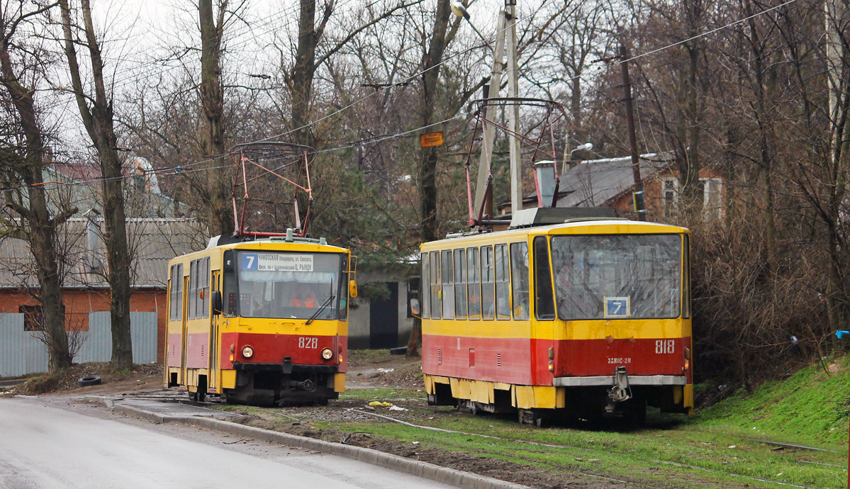 Rosztov na Donu, Tatra T6B5SU — 828; Rosztov na Donu, Tatra T6B5SU — 818