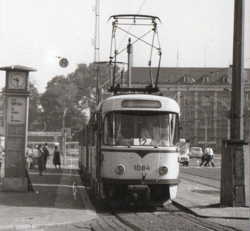 Магдебург, Tatra T4D № 1084; Магдебург — Старые фотографии
