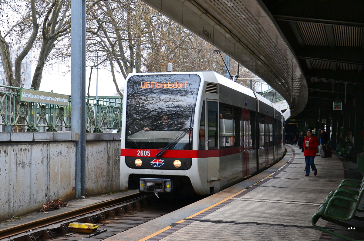 Вена, Bombardier Type T № 2605; Вена — U-Bahn — линия U6; Вена — Штадтбан