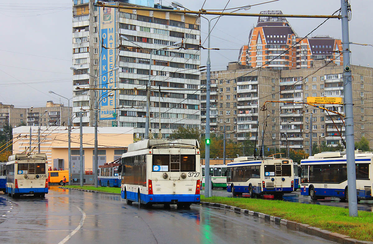 Москва, Тролза-5265.00 «Мегаполис» № 3727