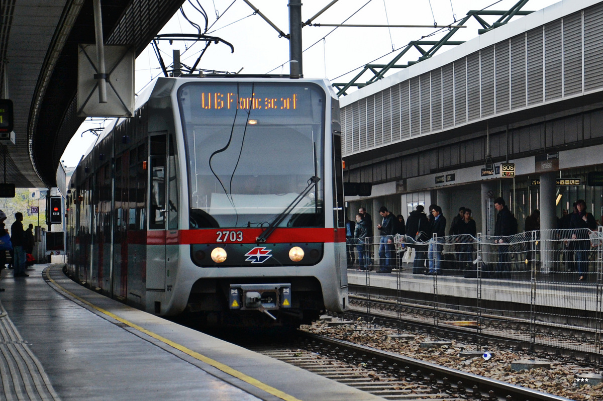 Viena, Bombardier Type T1 nr. 2703; Viena — U-Bahn — line U6