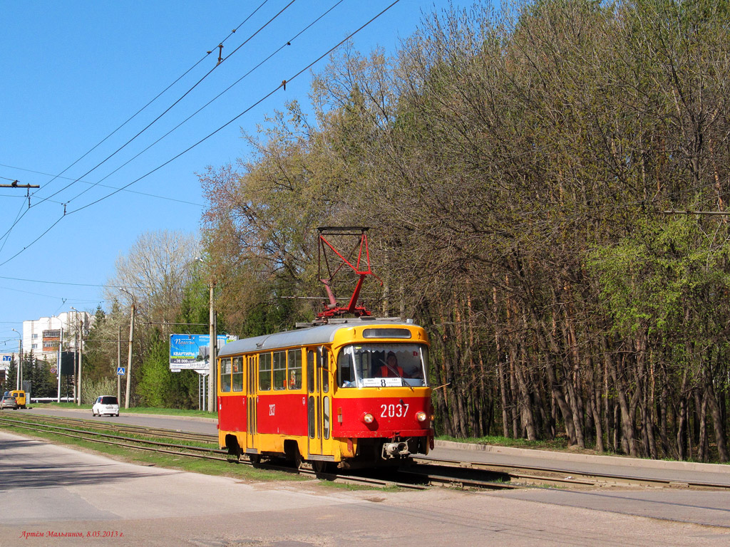 Уфа, Tatra T3D № 2037