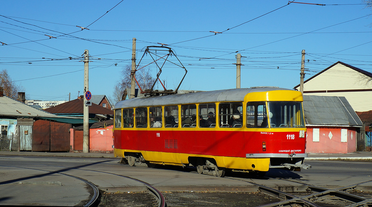 Barnaul, Tatra T3SU # 1118