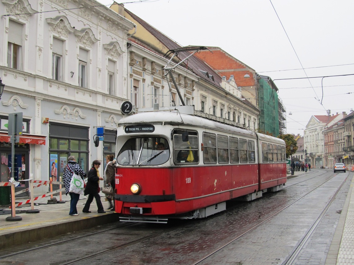 Miskolc, SGP Type E1 nr. 189