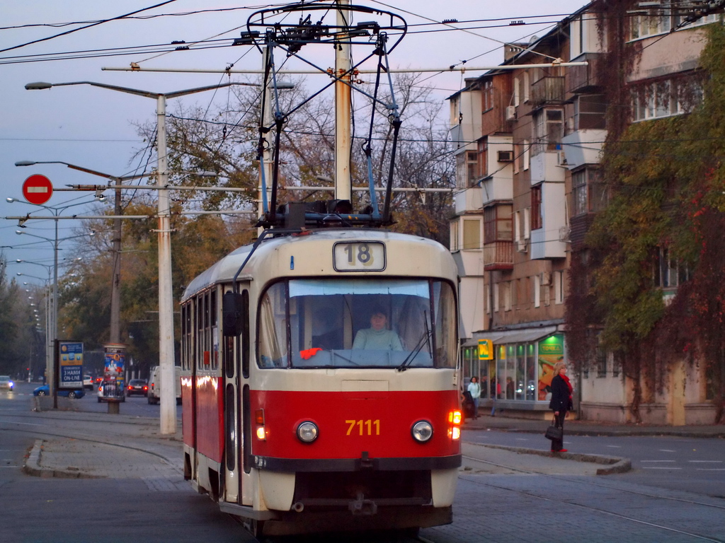 Одесса, Tatra T3SUCS № 7111