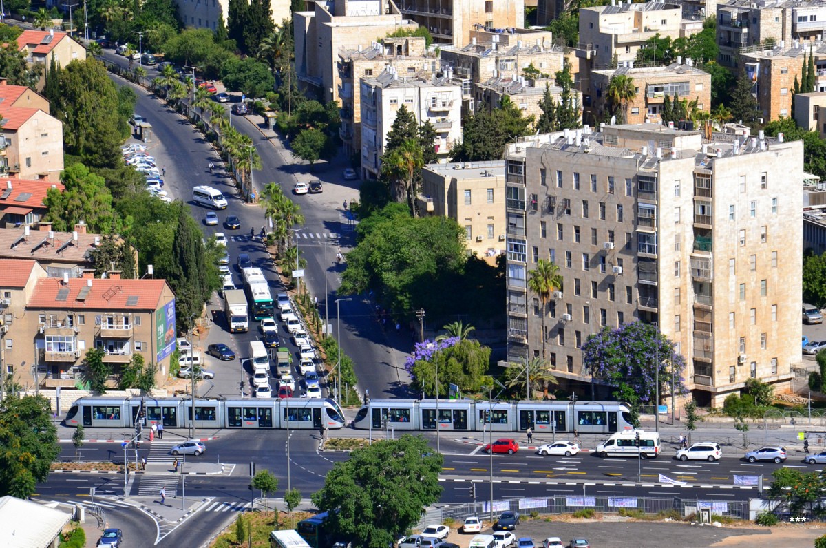 Иерусалим — Трамвай — Разные фотографии