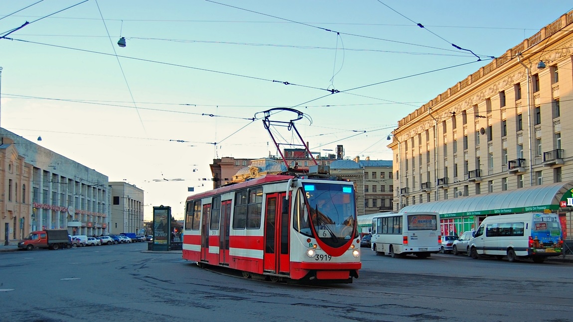 Санкт-Петербург, 71-134А (ЛМ-99АВН) № 3919