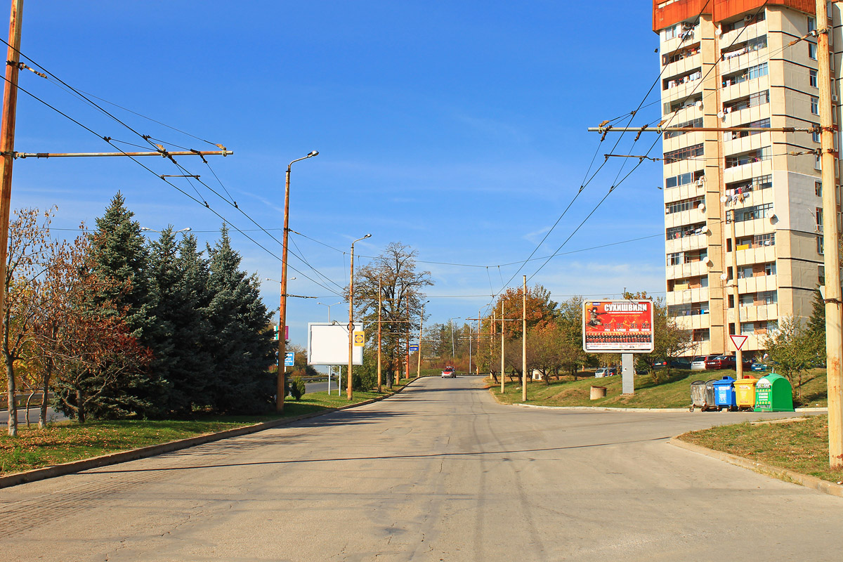 Wielkie Tyrnowo — Trolleybus overhead and infrastructure