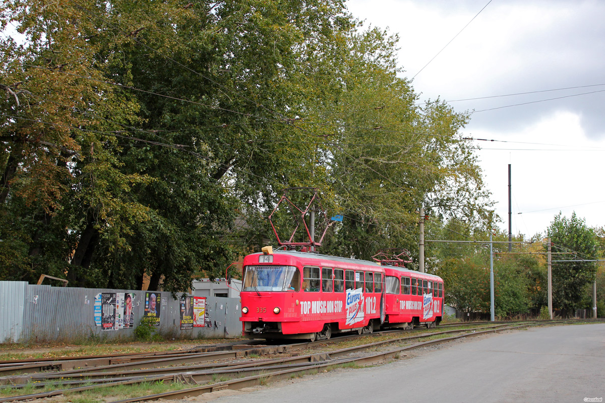 Екатеринбург, Tatra T3SU № 335