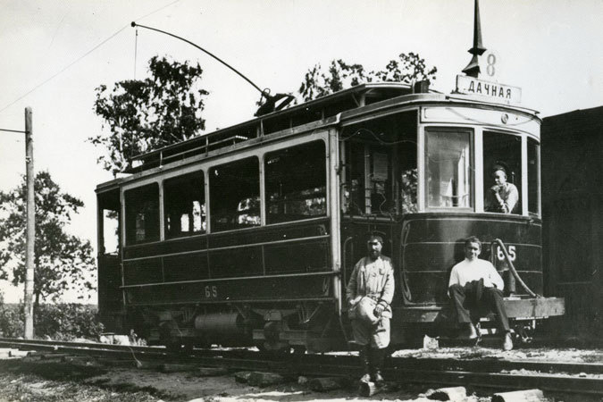 Saratov, Ragheno 2-axle motor car Nr 65; Saratov — Historical photos