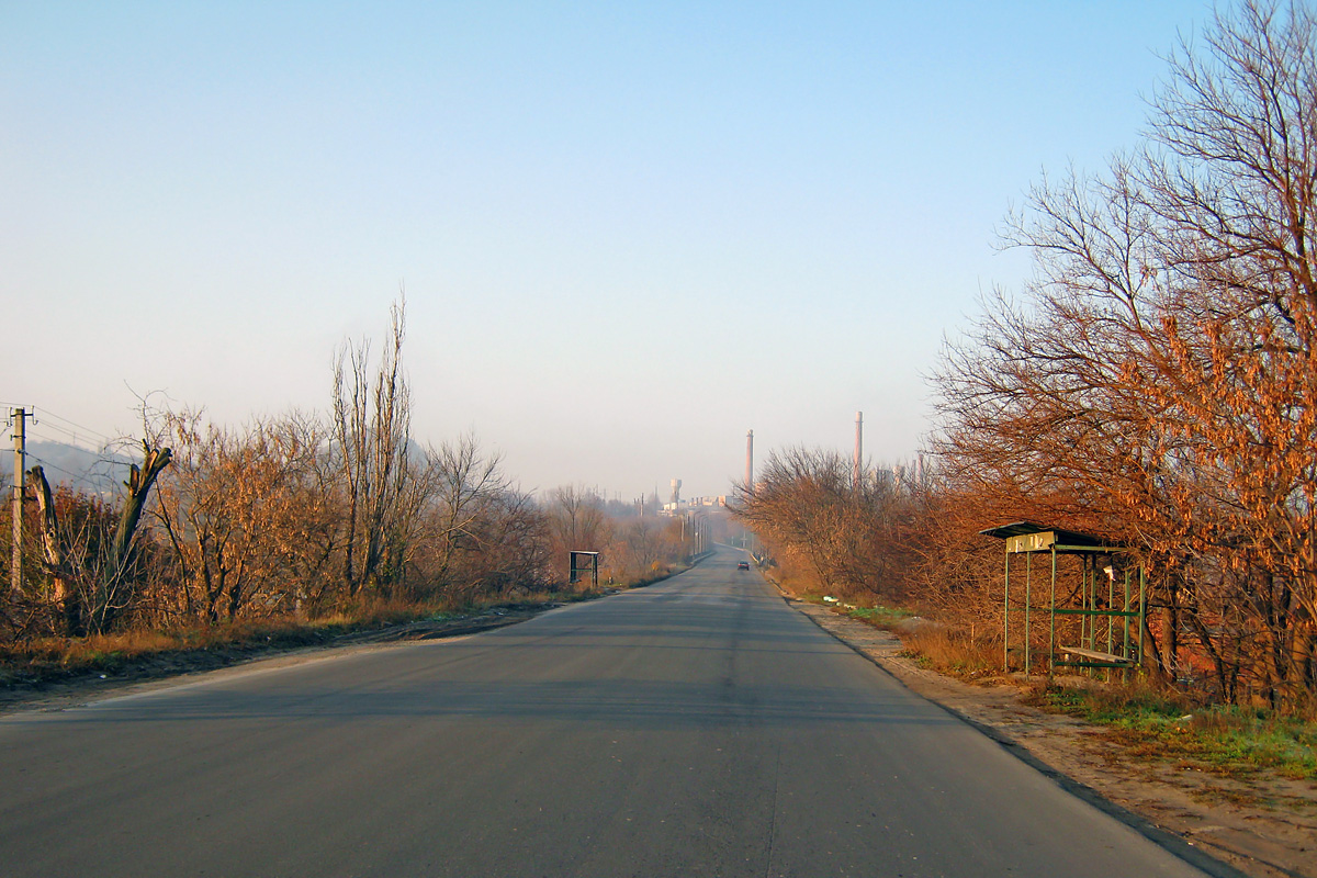 Lyssytchansk — Unfinished long-distance line between Lisichansk and Severodonetsk