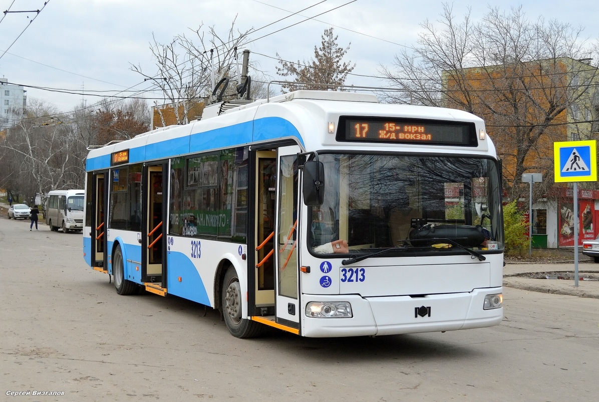 Самара, БКМ 321 № 3213; Самара — Конечные станции и кольца (троллейбус)