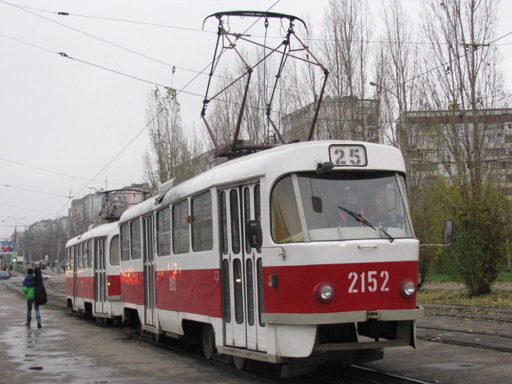 Самара, Tatra T3E № 2152; Самара — Конечные станции и кольца (трамвай)