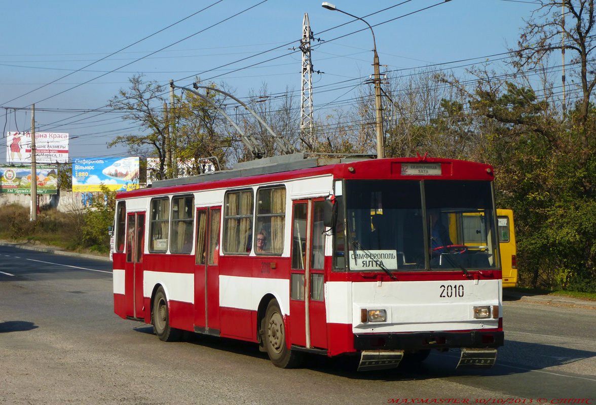 Trolleybus de Crimée, Škoda 14Tr02/6 N°. 2010