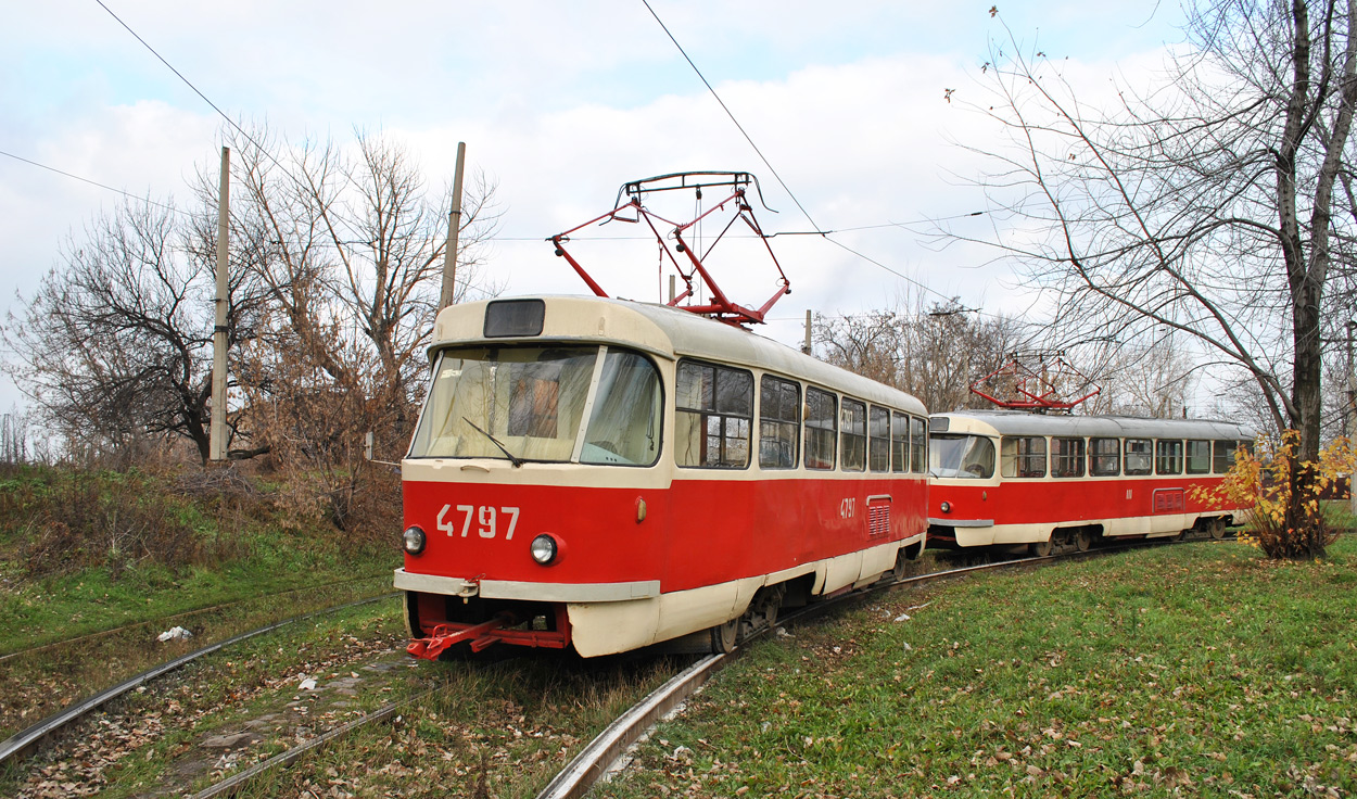 Донецк, Tatra T3SU (двухдверная) № 4797