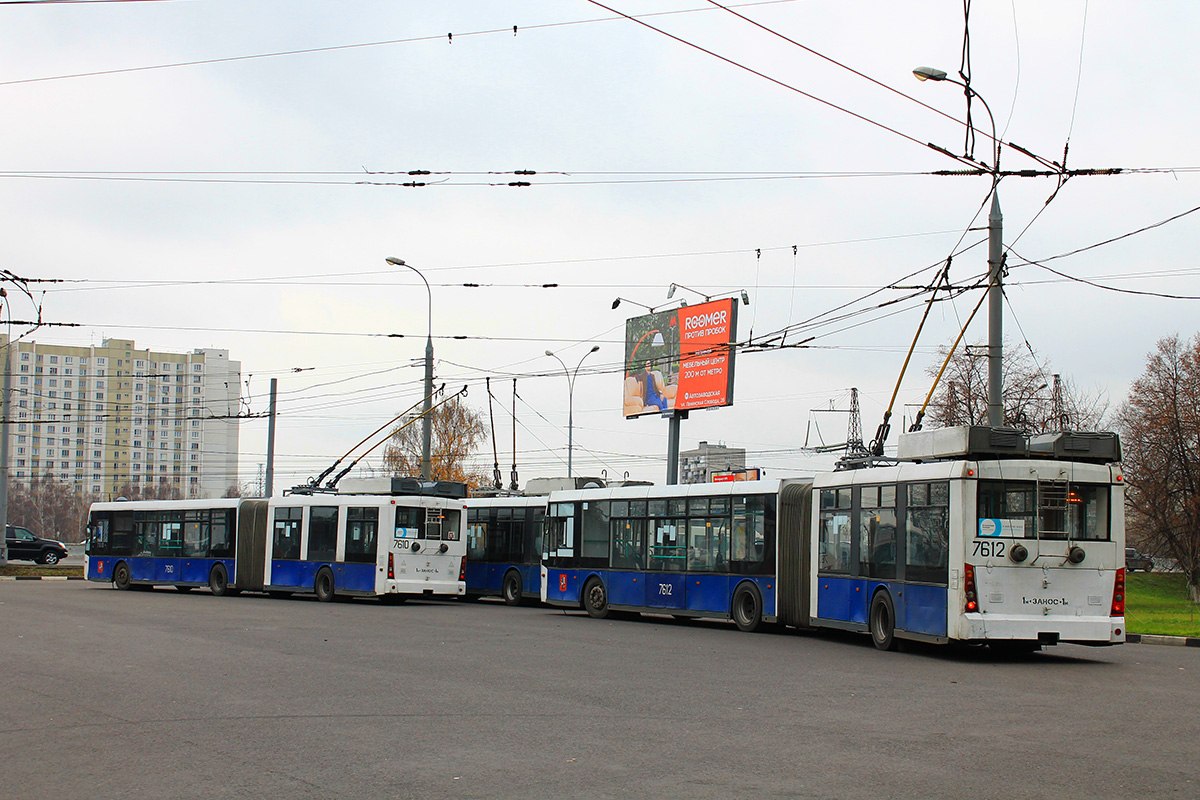 Москва, Тролза-6206.00 «Мегаполис» № 7610; Москва, Тролза-6206.00 «Мегаполис» № 7612