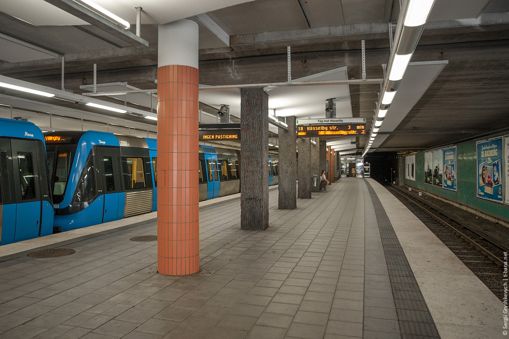 斯德哥尔摩 — Tunnelbana — Green Line | Gröna Linjen