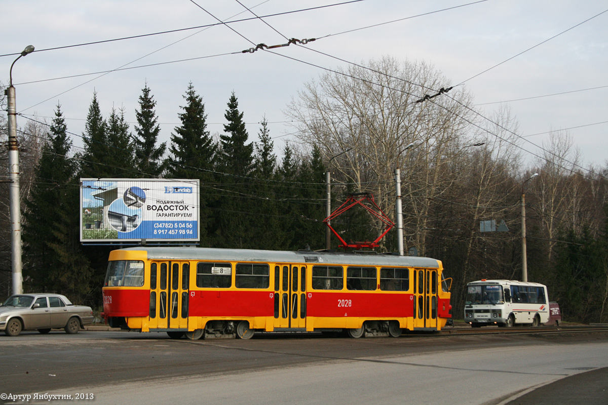 Уфа, Tatra T3D № 2028