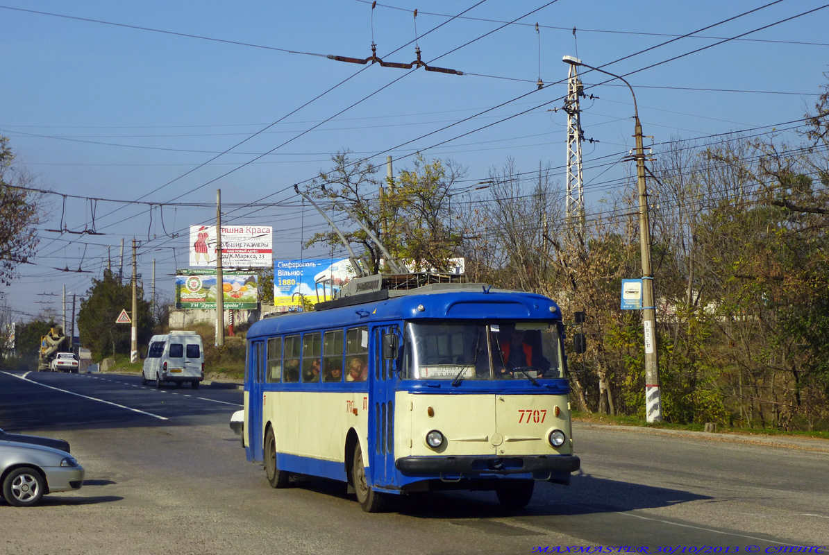 Crimean Trolleybus koda 9TrH27 7707 Kuva S hk inen Kaupunkiliikenne