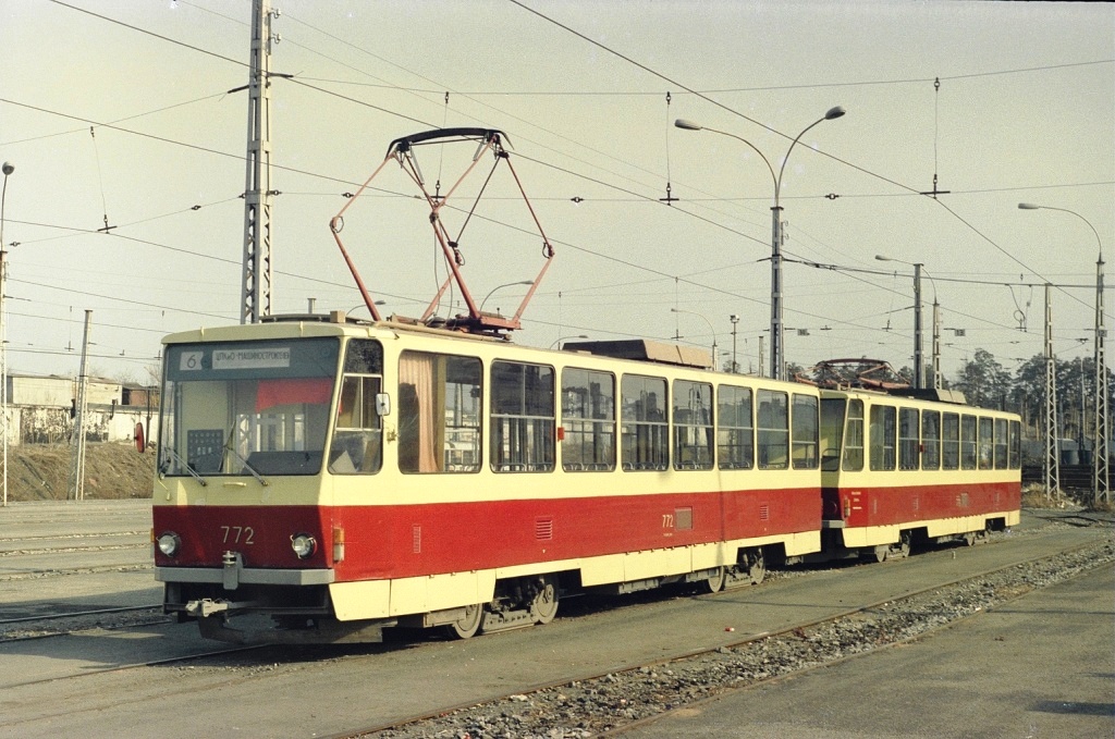 Yekaterinburg, Tatra T6B5SU № 772
