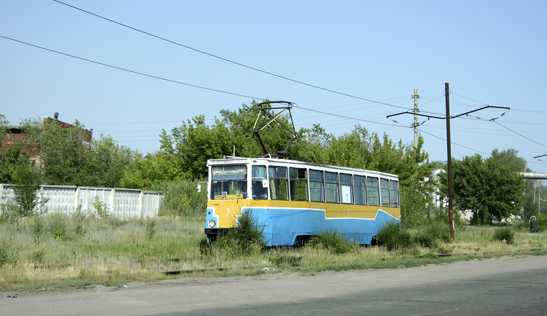 Темиртау, 71-605 (КТМ-5М3) № 7; Темиртау — Демонтированные линии
