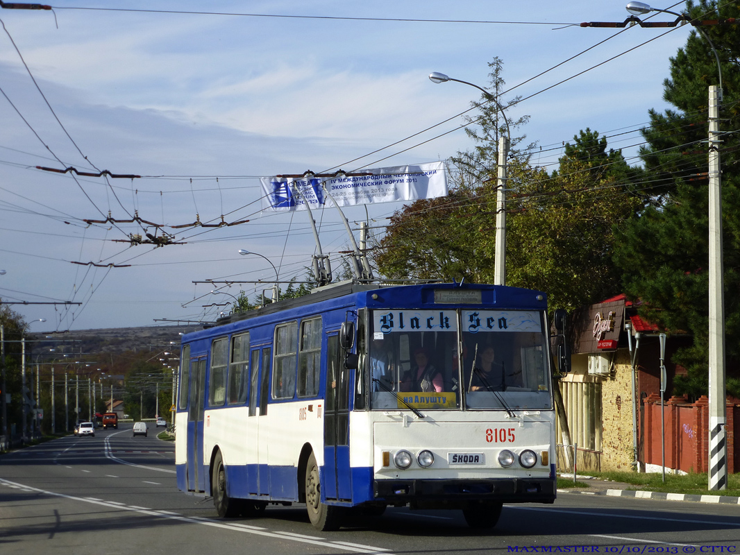 Crimean trolleybus, Škoda 14Tr89/6 # 8105