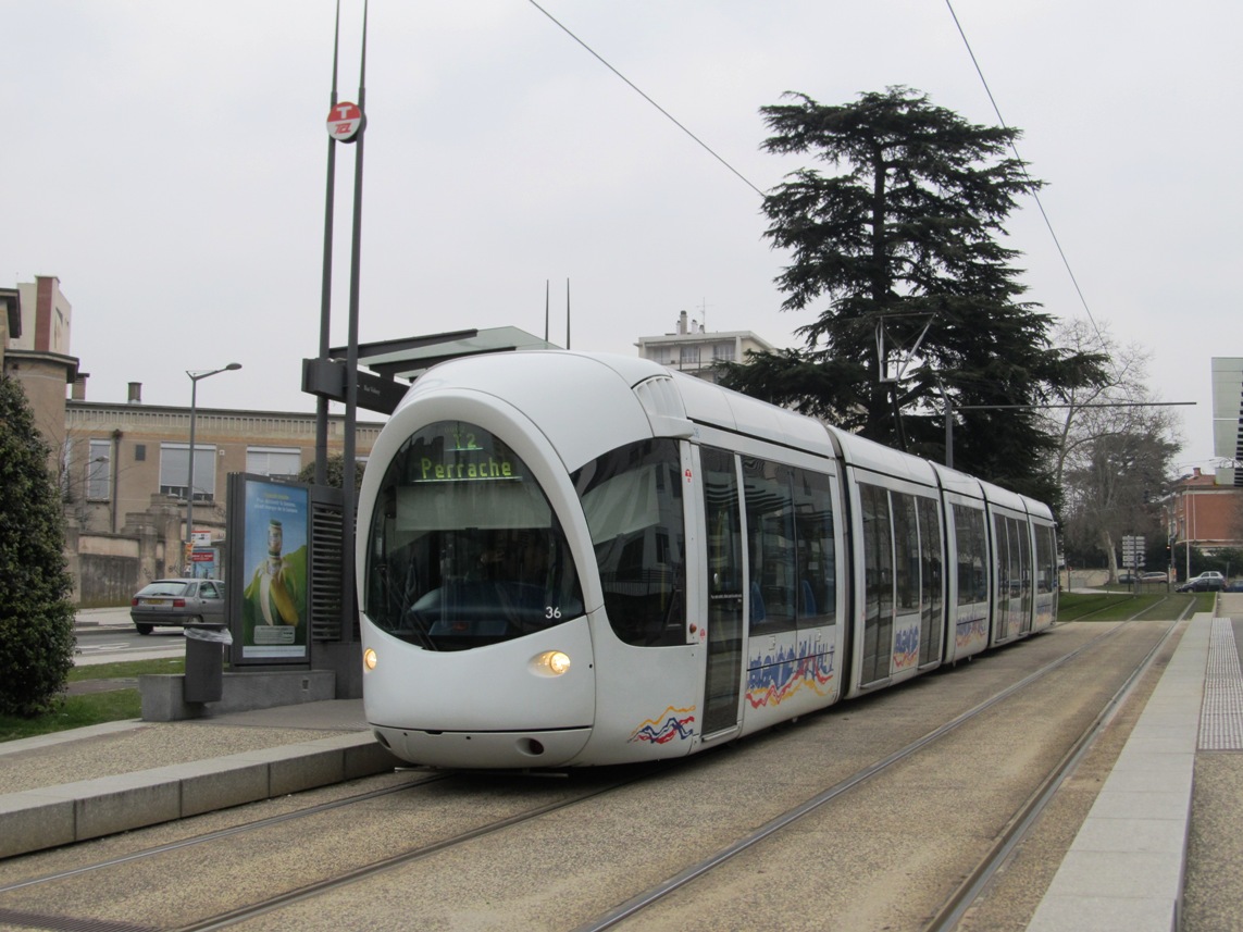Lyon, Alstom Citadis 302 N°. 836