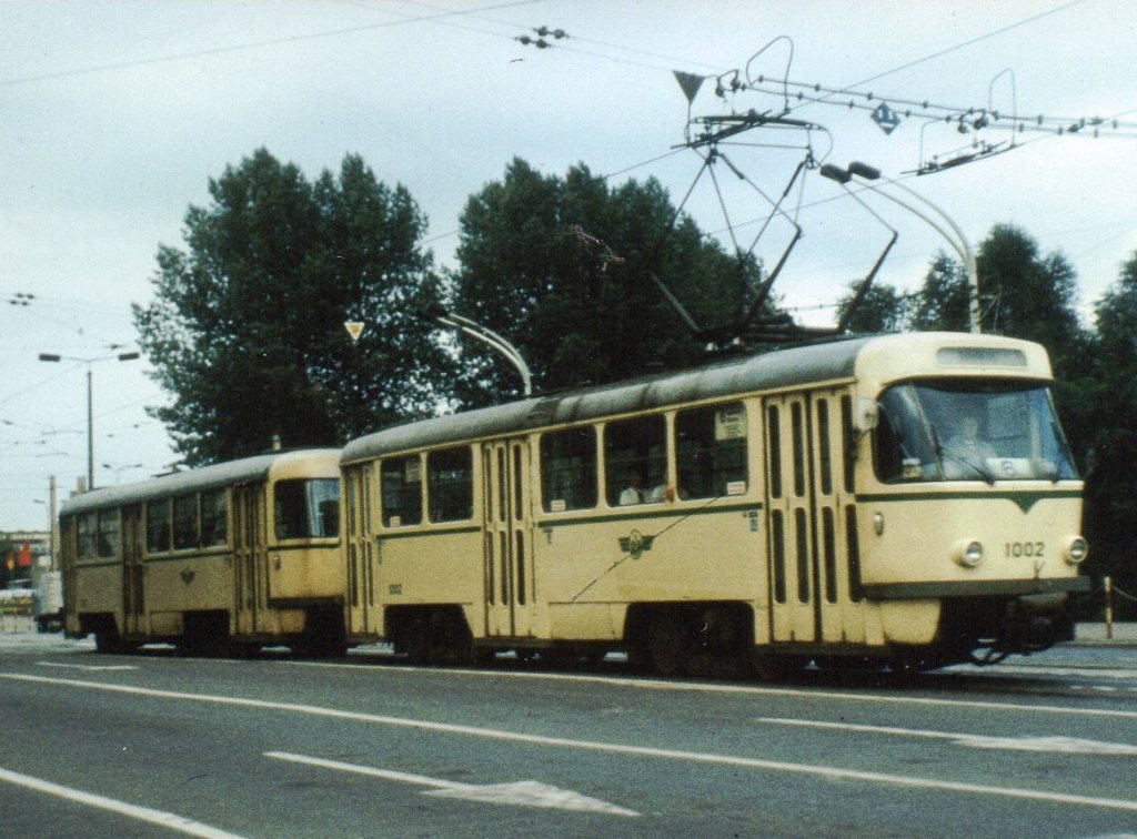 Магдебург, Tatra T4D № 1002; Магдебург — Старые фотографии