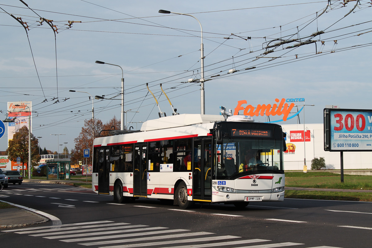 Pardubice, Škoda 26Tr Solaris III № 328