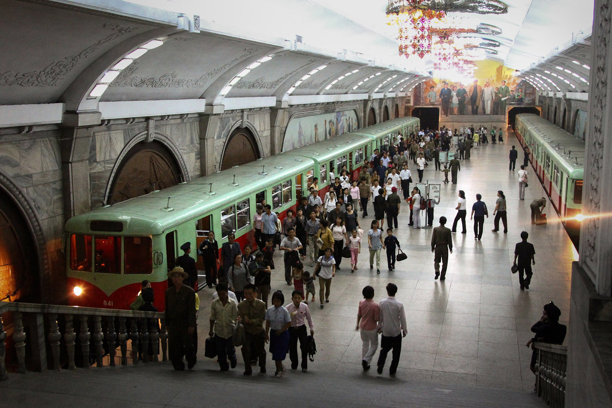 Pyongyang, BVG D # 841; Pyongyang — Chŏllima Line (천리마선) — Puhŭng Station (부흥))