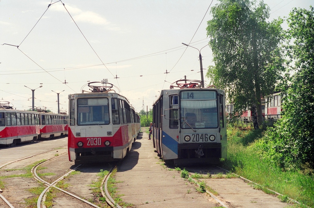 Челябинск, 71-605 (КТМ-5М3) № 2030; Челябинск, 71-608К № 2046