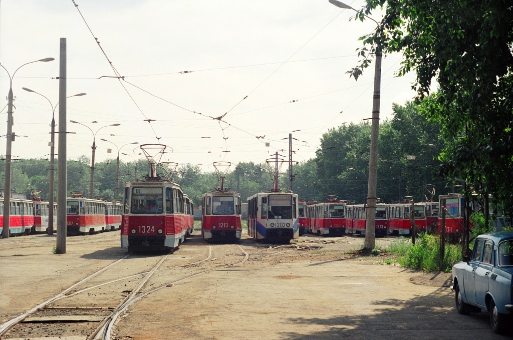 Chelyabinsk, 71-605 (KTM-5M3) № 1317; Chelyabinsk, 71-605 (KTM-5M3) № 1324; Chelyabinsk, 71-605 (KTM-5M3) № 1213; Chelyabinsk, 71-608K № 1202; Chelyabinsk, 71-605 (KTM-5M3) № 1265; Chelyabinsk, 71-605 (KTM-5M3) № 1343; Chelyabinsk, 71-605 (KTM-5M3) № 1311