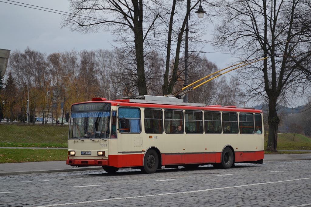 Вільнюс, Škoda 14Tr17/6M № 1651