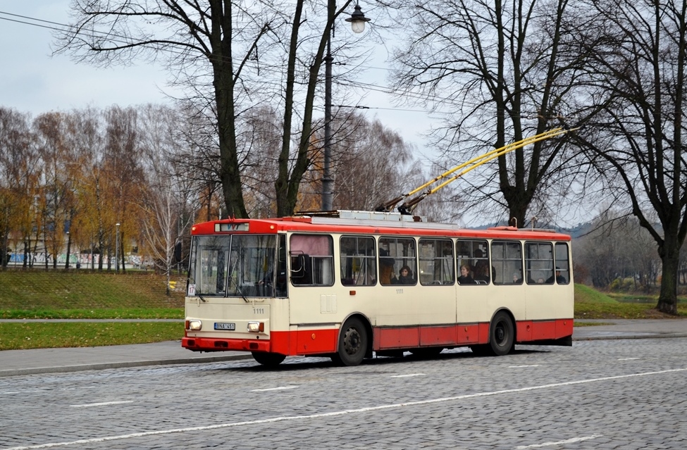 Вильнюс, Škoda 14Tr10/6 № 1111