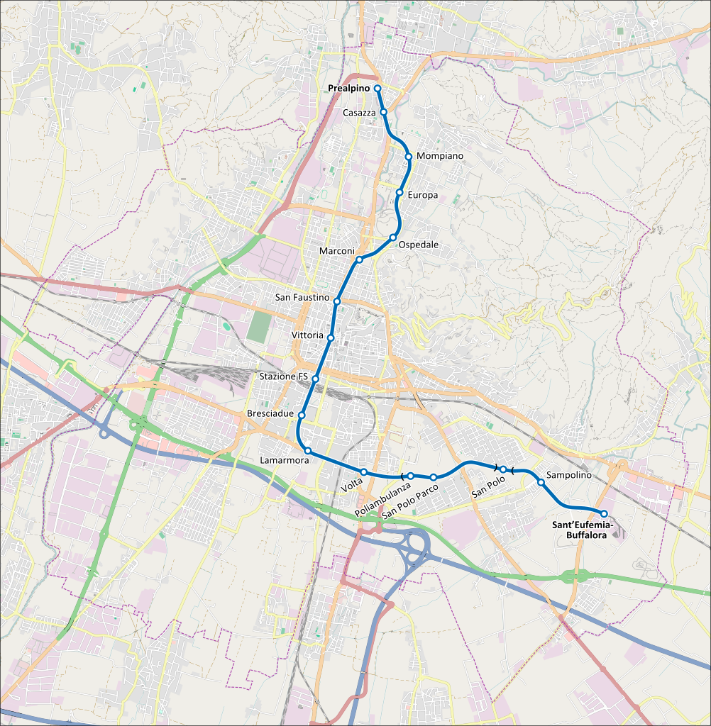 Brescia — Maps