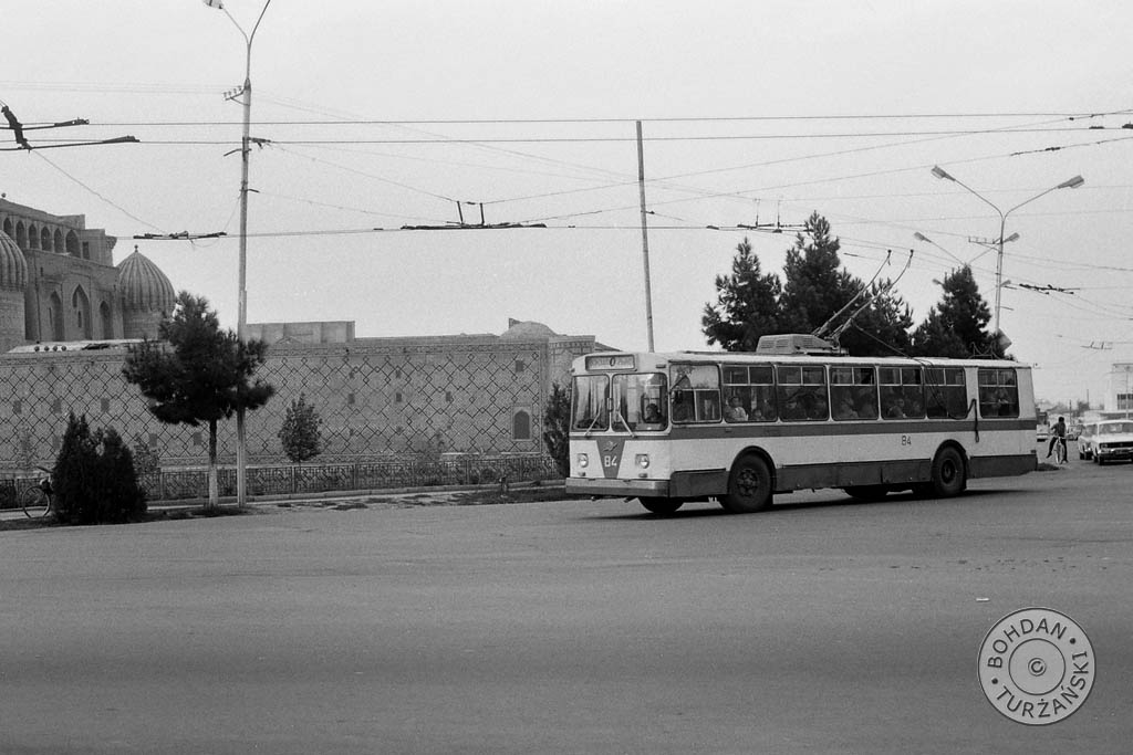 Samarkanda, ZiU-682B Nr 84; Samarkanda — Old photos — trolleybus