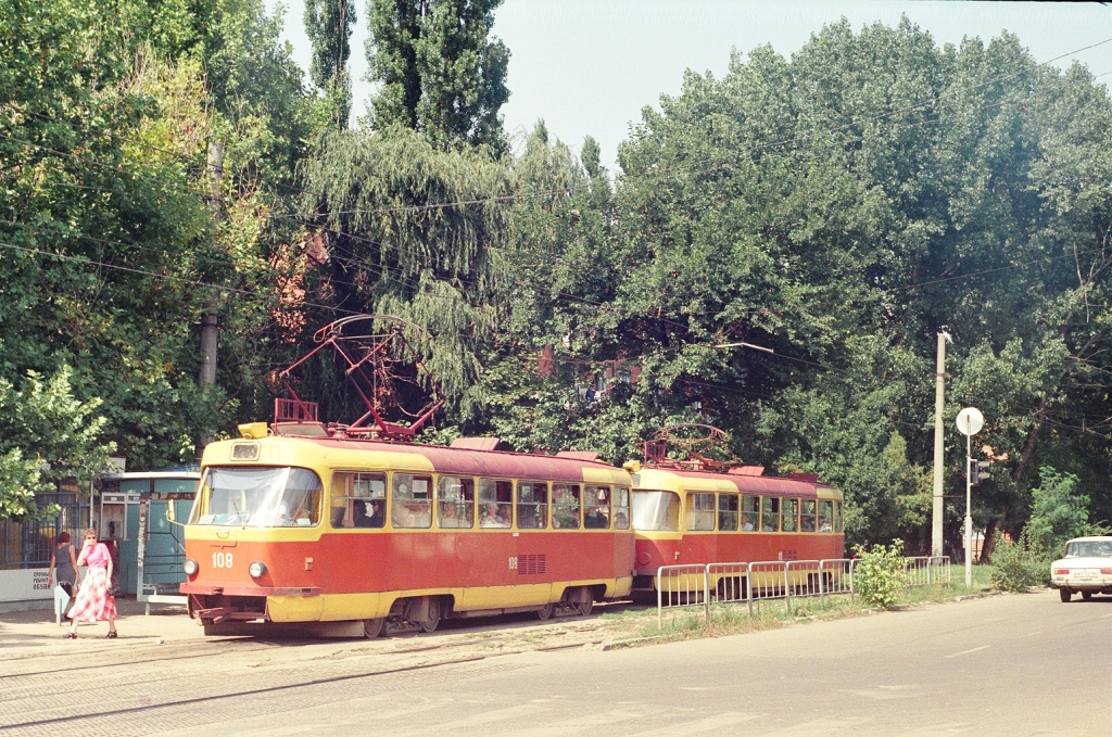 Краснодар, Tatra T3SU № 108; Краснодар, Tatra T3SU № 110