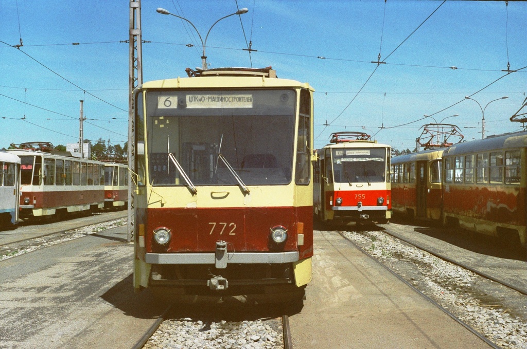 Екатеринбург, Tatra T6B5SU № 772