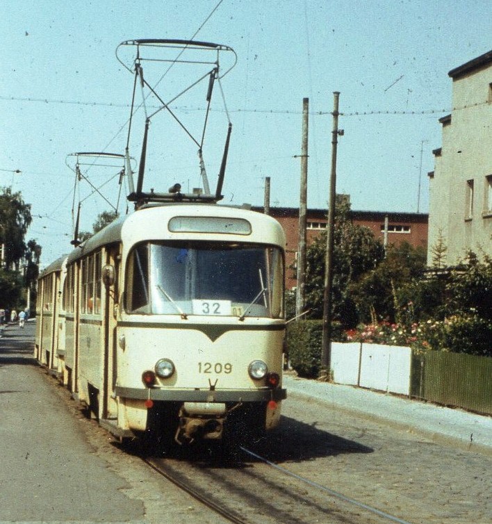 Магдебург, Tatra T4D № 1209; Магдебург — Старые фотографии