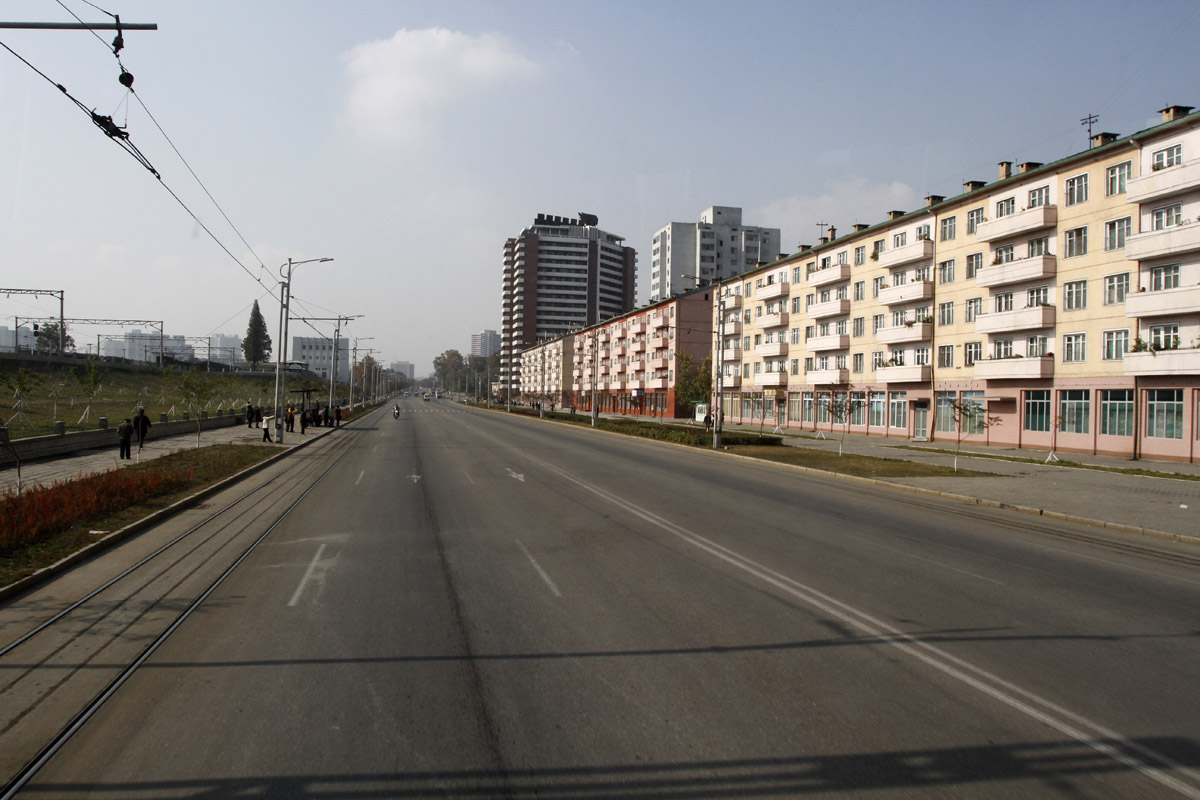 Pyongyang — Tramway Lines and Infrastructure