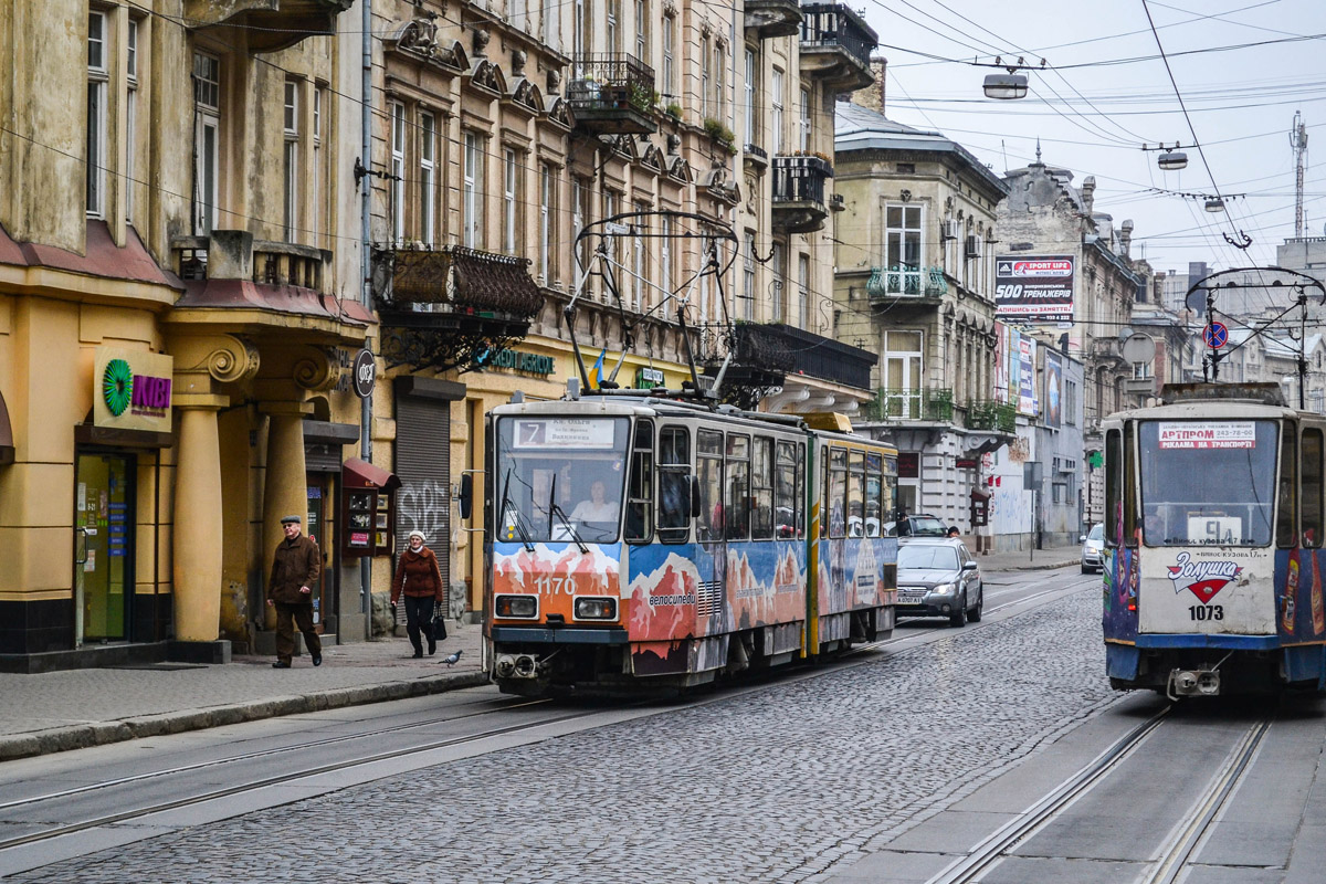 Lviv, Tatra KT4D # 1170