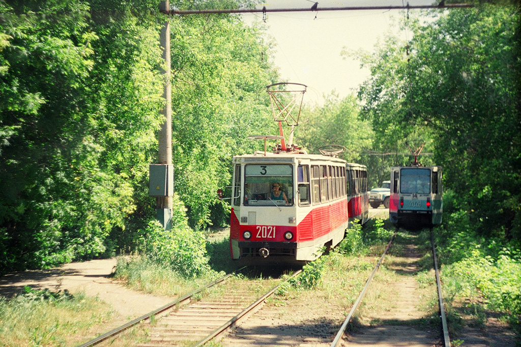 Челябинск, 71-605 (КТМ-5М3) № 2021; Челябинск, 71-608К № 2028