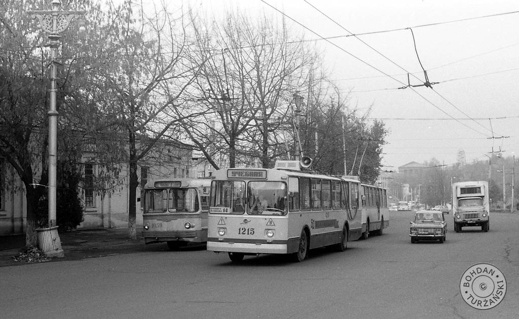 Tashkent, ZiU-682V № 1215; Tashkent, ZiU-5 № 1059; Tashkent — Old photos