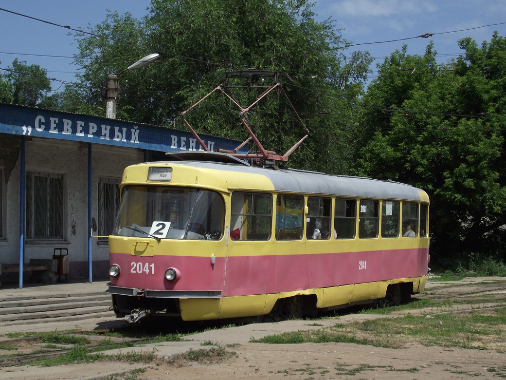 Ульяновск, Tatra T3SU (двухдверная) № 2041
