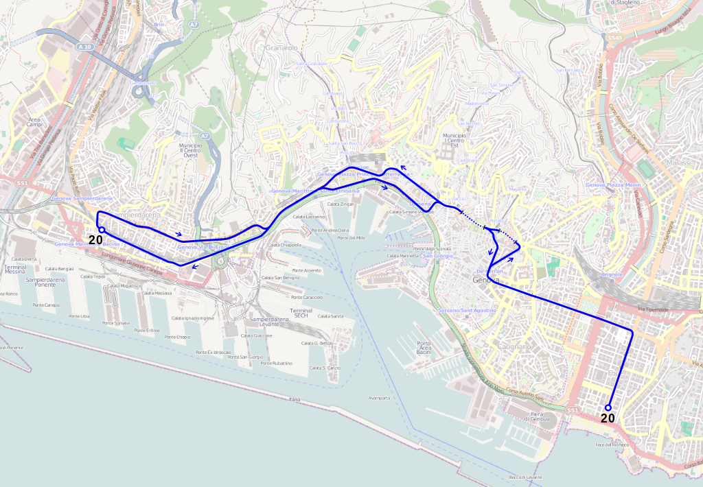 Genoa — Maps